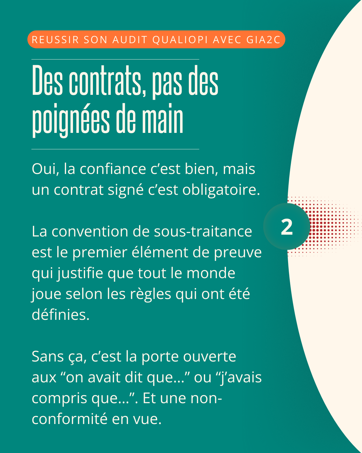 Comment entretenez-vous votre relation  avec vos sous-traitants  ?