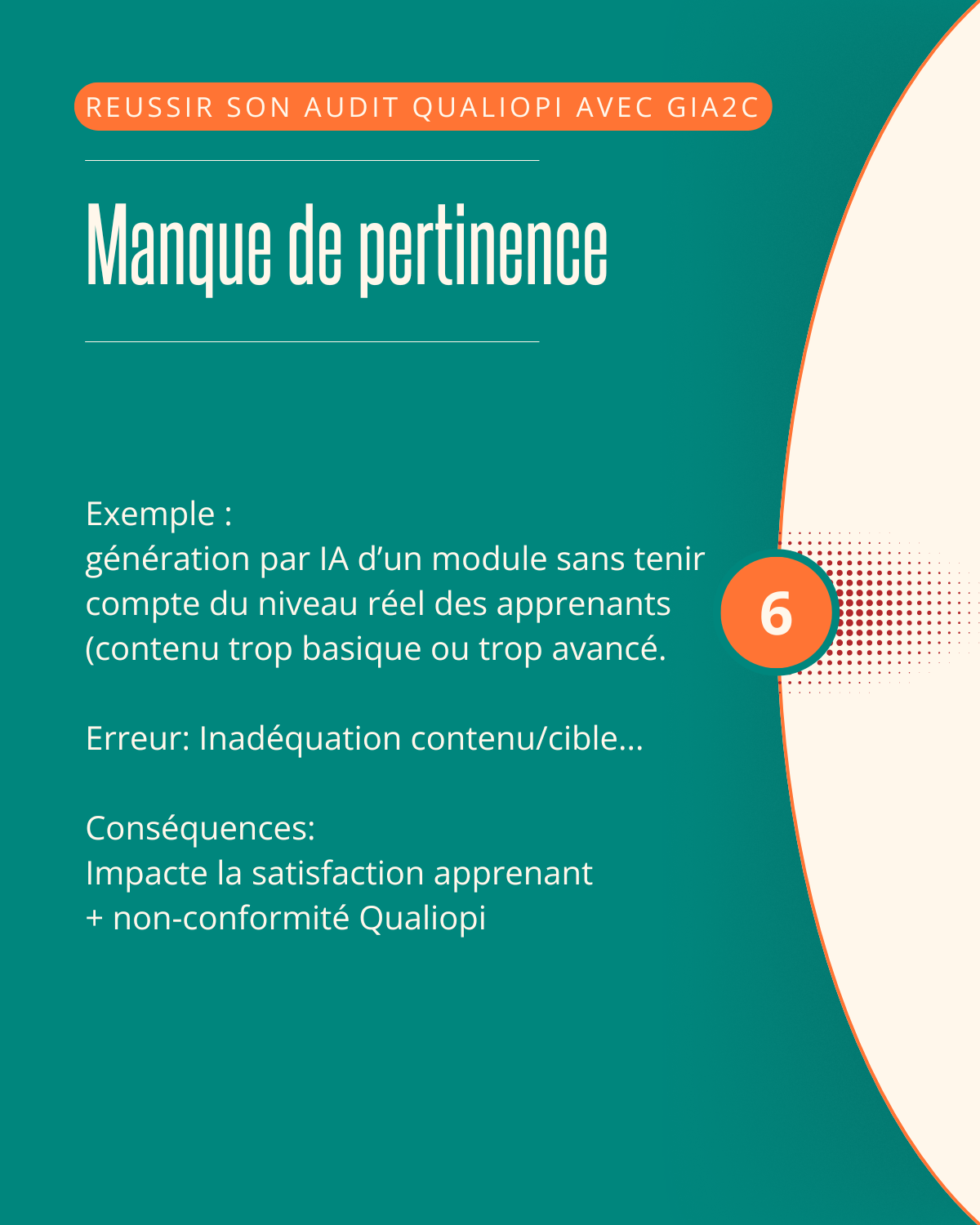 IA et OF:  exemples d’usages, d’erreurs possibles et conséquences 